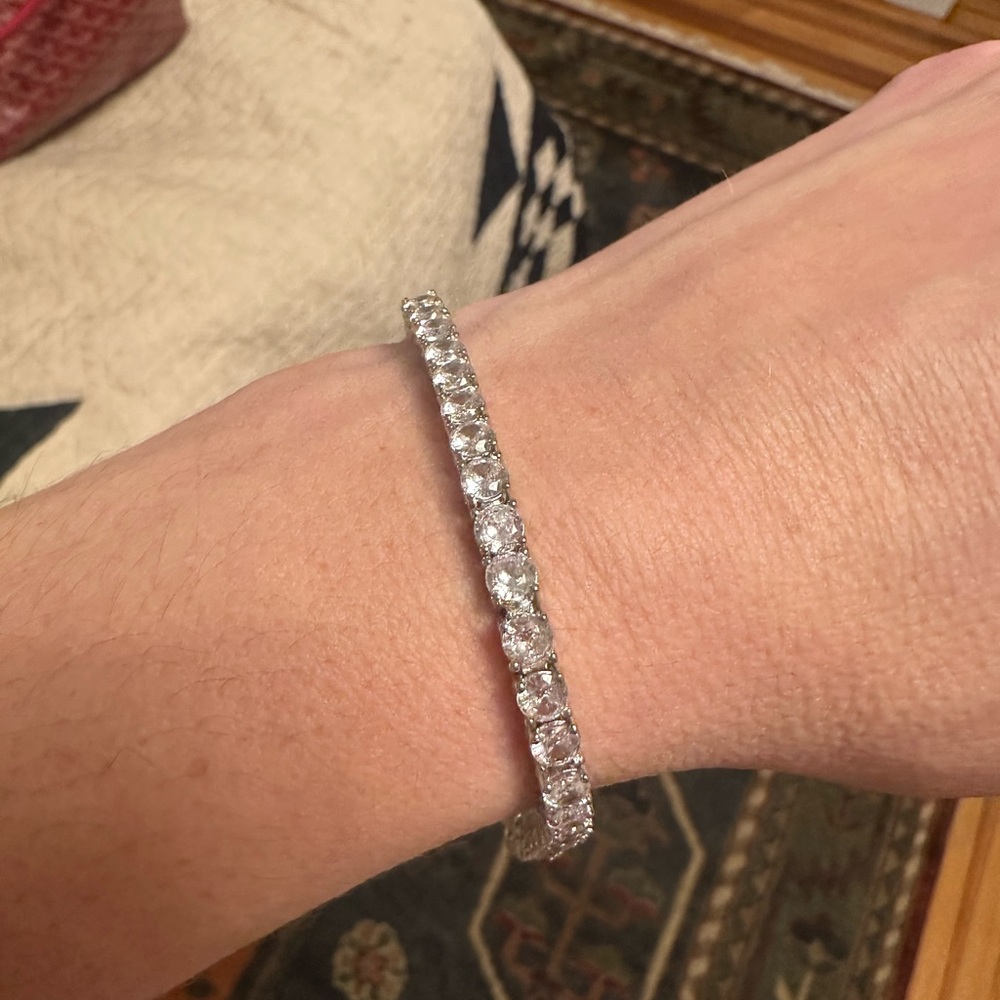 Tennis Bracelet with Sparkling Stones